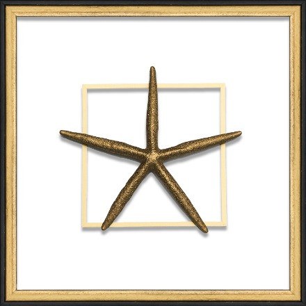 Gold Large Starfish - WJC Design